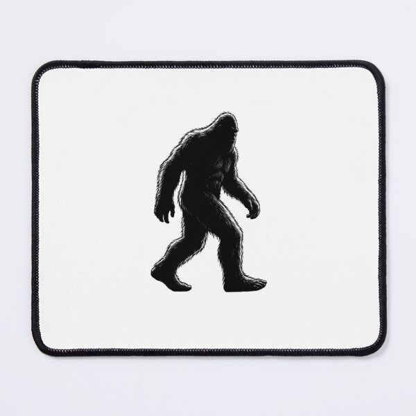 Item preview, Bigfoot Silhouette Walking Cryptid Hunter designed and sold by SofenArt.