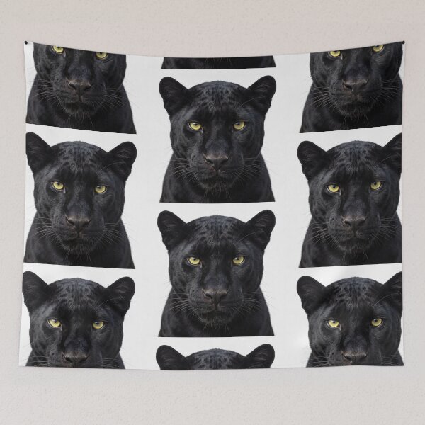 Item preview, Black Panther Intense Stare Portrait designed and sold by RamboDesign.
