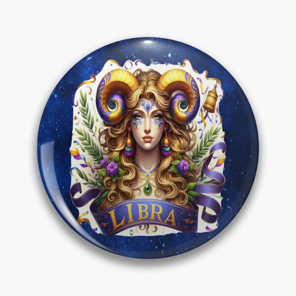 Item preview, Libra Zodiac Mardi Gras Balance & Beauty designed and sold by MysticOzzy.