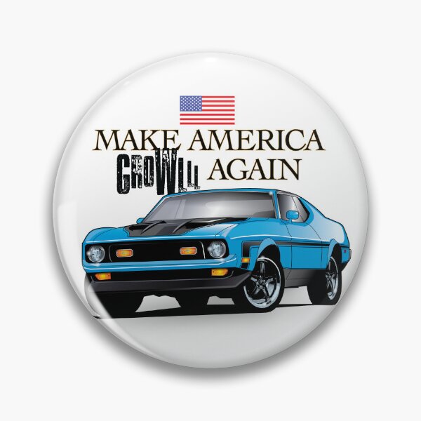 Item preview, Make America Growl Again 71 Mach 1 designed and sold by ArtWithImpact.