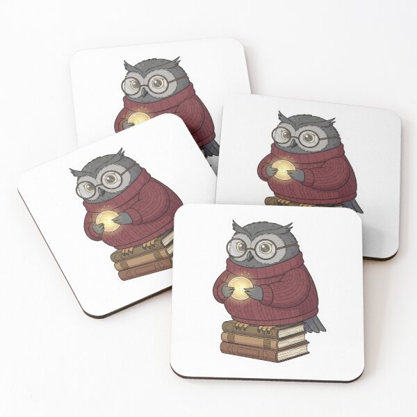 Item preview, Wise Scholar Owl Sticker - Guide to Star Gazing Aesthetic designed and sold by GracieJuls.