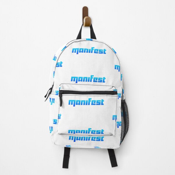 Item preview, Manifest, Futuristic Blue Typography designed and sold by Memes N Lore .