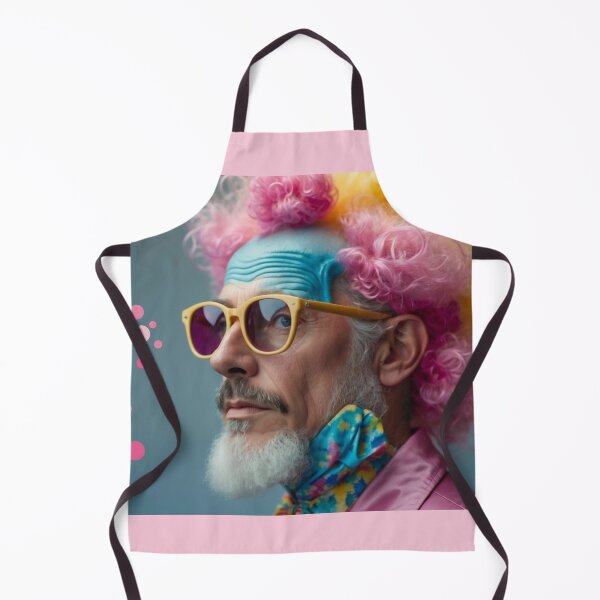 Item preview, Colorful Clown Portrait with Stylized Makeup and Whimsical Hairstyle designed and sold by sneidere9dace.