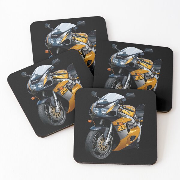 Item preview, Suzuki GSX-R 750 SRAD Detailed Close-Up Motorcycle Artwork designed and sold by enzoade.