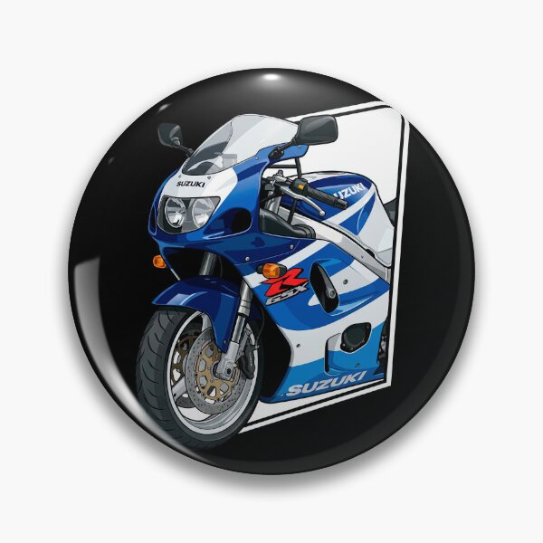 Item preview, Suzuki GSX-R 750 SRAD Close-Up Sportbike Illustration designed and sold by enzoade.