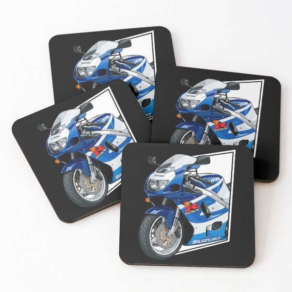 Item preview, Suzuki GSX-R 750 SRAD Close-Up Sportbike Illustration designed and sold by enzoade.