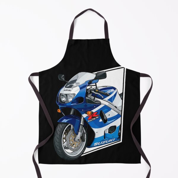 Item preview, Suzuki GSX-R 750 SRAD Close-Up Sportbike Illustration designed and sold by enzoade.