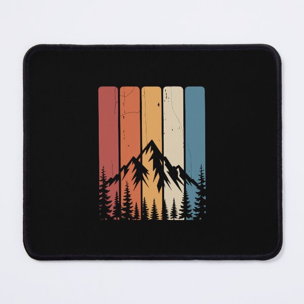 Item preview, Retro Mountain Silhouette designed and sold by jkrphoto.