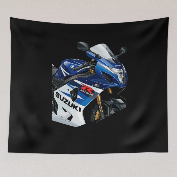 Item preview, Suzuki GSX-R 1000 Aggressive Close-Up Sport Motorcycle Illustration designed and sold by enzoade.