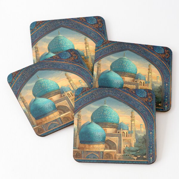 Item preview, Stunning Blue Domed Architecture Under A Twilight Sky designed and sold by Artessie.