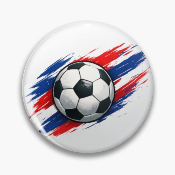 Item preview, Red & Blue Soccer Ball T-Shirt | Football Fan Graphic Tee | FIFA 2026 designed and sold by YASboutik.