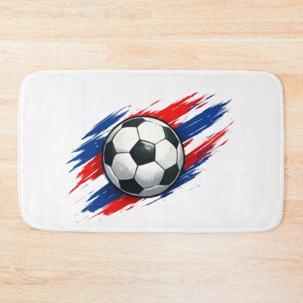 Item preview, Red & Blue Soccer Ball T-Shirt | Football Fan Graphic Tee | FIFA 2026 designed and sold by YASboutik.