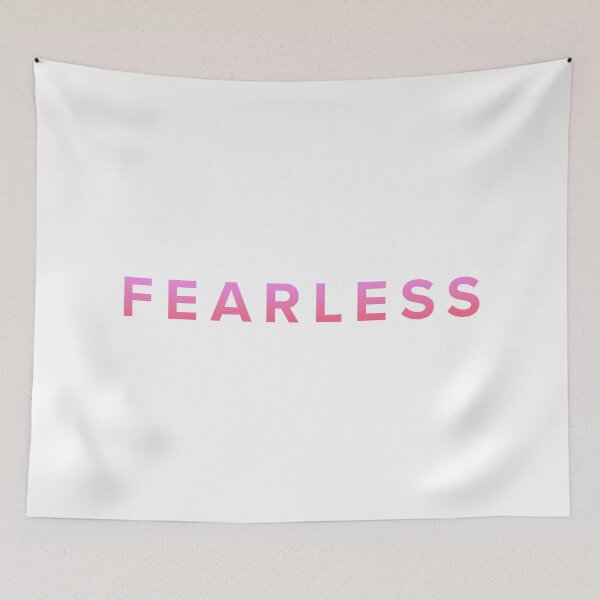 Item preview, FEARLESS - I will be fearless - Breast Cancer Awareness designed and sold by blackdogshop.