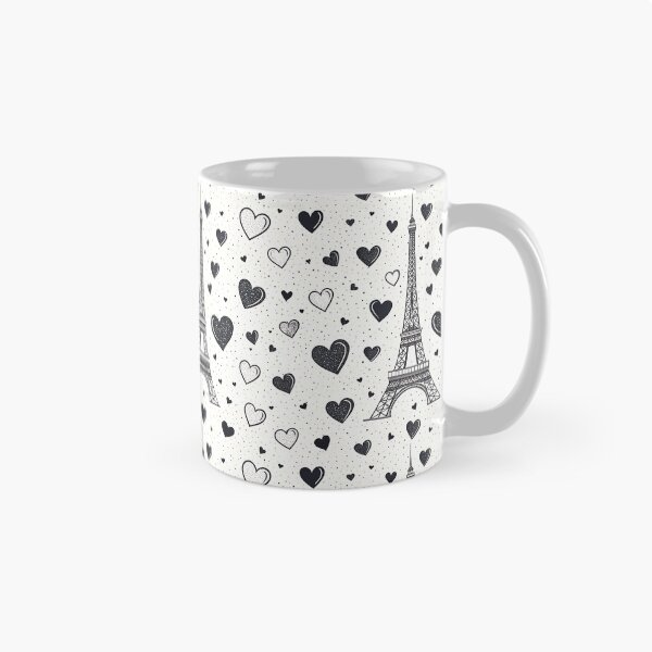 Item preview, Paris Hearts – Tower, Texture & Romance Grid designed and sold by PatternFlux.
