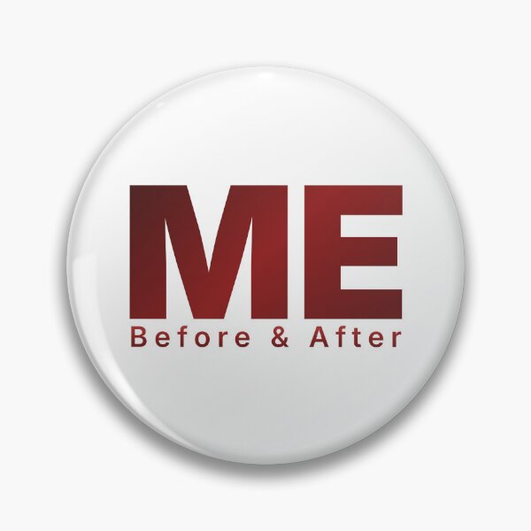 Item preview, Minimalist ME Before and After Text Design designed and sold by EchoPrint Co..