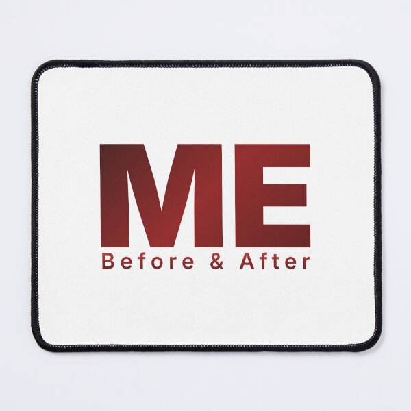 Item preview, Minimalist ME Before and After Text Design designed and sold by EchoPrint Co..