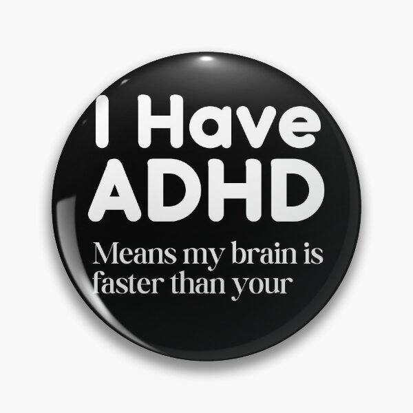 Item preview, ADHD Sarcasm funny quotes designed and sold by Marti’s Shop Corner.