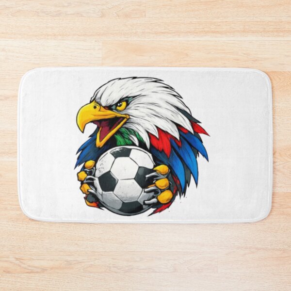 Item preview, USA Eagle Soccer T-Shirt | Patriotic Red & Blue Football Fan Tee | FIFA 2026 designed and sold by YASboutik.