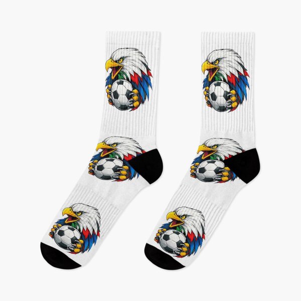 Item preview, USA Eagle Soccer T-Shirt | Patriotic Red & Blue Football Fan Tee | FIFA 2026 designed and sold by YASboutik.