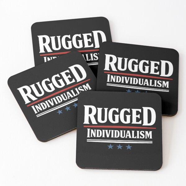 Item preview, Rugged Individualism Freedom Statement designed and sold by FreshVibe Prints.