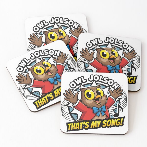 Item preview, Owl Jolson “That’s My Song! designed and sold by BADGECRAFT STUDIO.
