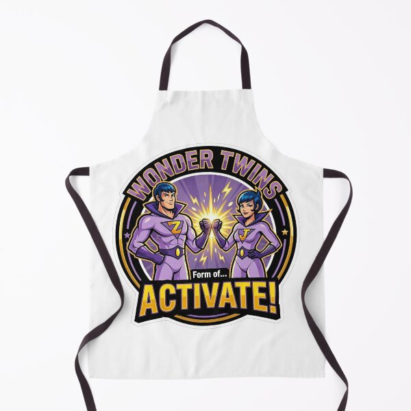 Item preview, Wonder Twin Powers Activate designed and sold by BADGECRAFT STUDIO.
