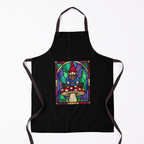 Item preview, Garden Gnome Stained Glass designed and sold by HoruxDesign.
