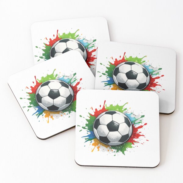 Item preview, Italy Color Splash Soccer Ball T-Shirt | FIFA 2026 Italian Football Fan Tee designed and sold by YASboutik.