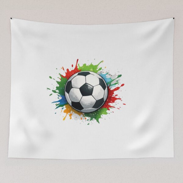 Item preview, Italy Color Splash Soccer Ball T-Shirt | FIFA 2026 Italian Football Fan Tee designed and sold by YASboutik.