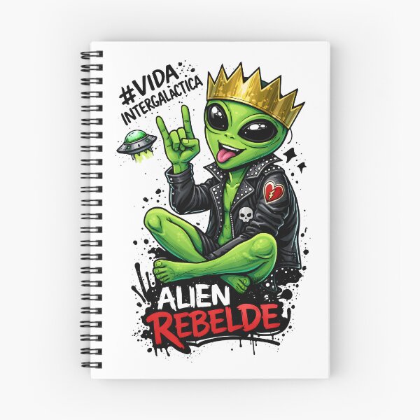 Item preview, Alien Rebel – Punk Rock Alien with Crown designed and sold by Senkov.