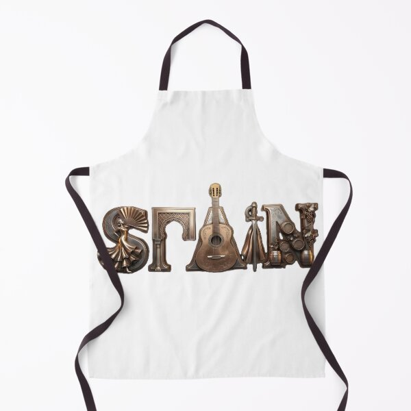 Item preview, SPAIN – Artistic Typography Inspired by Spanish Culture & Heritage designed and sold by VladisWorld.