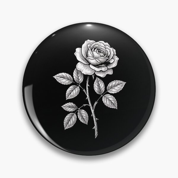 Item preview, Anatomical Rose Vintage Etching designed and sold by HoruxDesign.