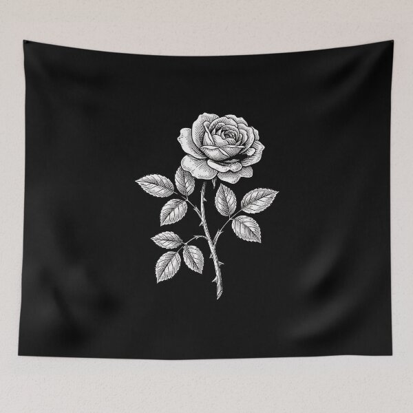 Item preview, Anatomical Rose Vintage Etching designed and sold by HoruxDesign.