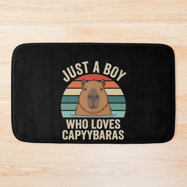Item preview, Just A Boy Who Loves Capybaras Capybara Lover designed and sold by SofenArt.