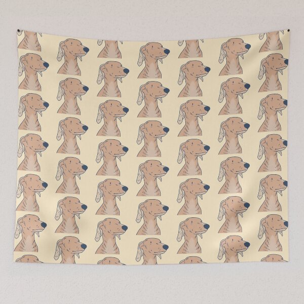 Item preview, Cute Greyhound Dog Illustration designed and sold by Iluvmygreyhound.