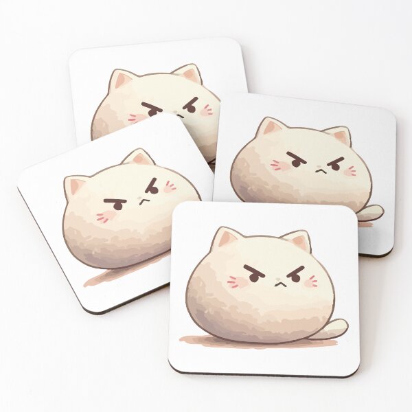 Item preview, Angry Kitten Dango Kawaii designed and sold by Shinsei-Shop.