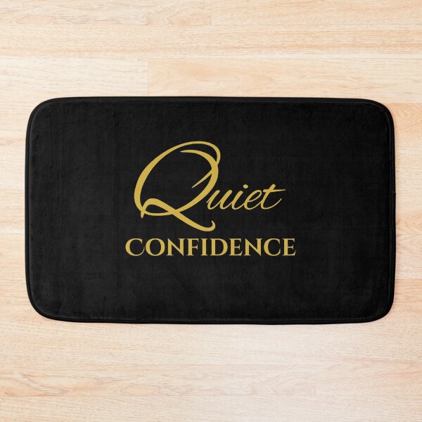 Item preview, Quiet Confidence – Motivational Minimalist Quote Design designed and sold by WittyMaven.