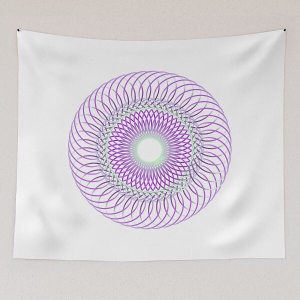 Artikelvorschau, Abstraktes Design in Neonviolett und Teegrün. entworfen und verkauft von Designfs.
