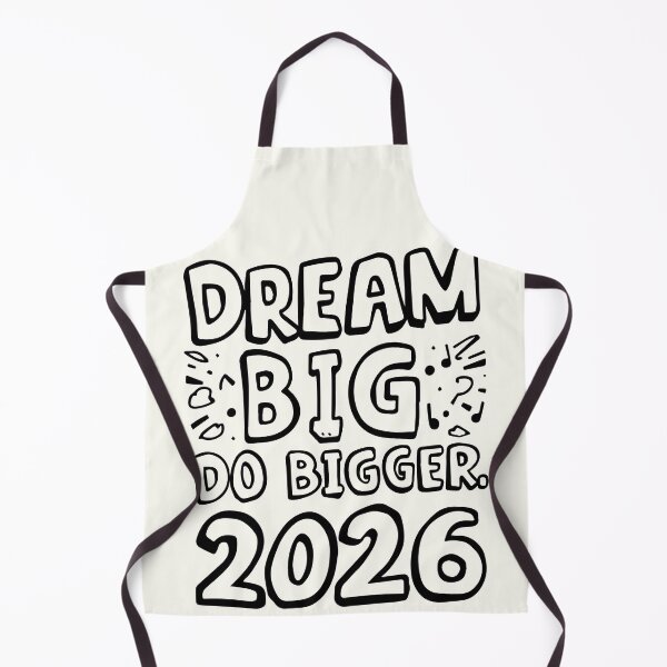 Item preview, Dream Big Do Bigger 2026 Typography designed and sold by DavidTeeStudio.