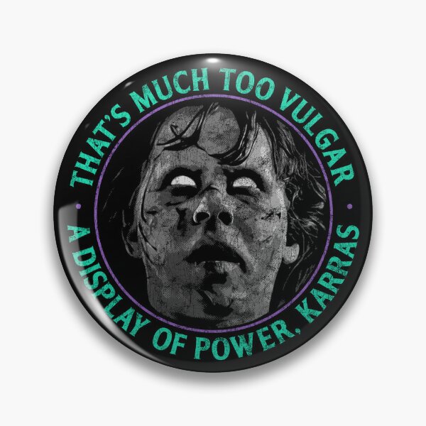 Item preview, The Exorcist 1973 Vulgar A Display Of Power Distressed designed and sold by Power Up Prints.