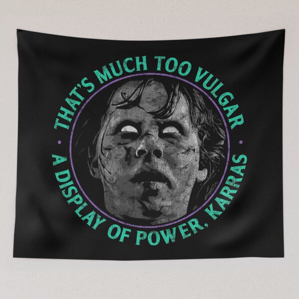 Item preview, The Exorcist 1973 Vulgar A Display Of Power Distressed designed and sold by Power Up Prints.