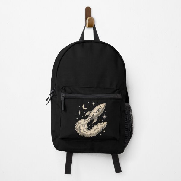 Item preview, Vintage Rocket Ship Launch designed and sold by HoruxDesign.