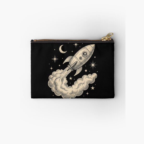 Item preview, Vintage Rocket Ship Launch designed and sold by HoruxDesign.