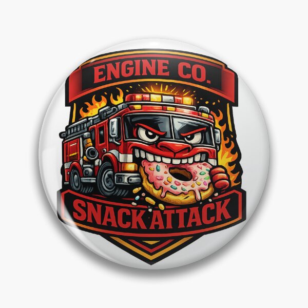 Item preview, Engine Co. Snack Attack designed and sold by Sunrise Slaps.