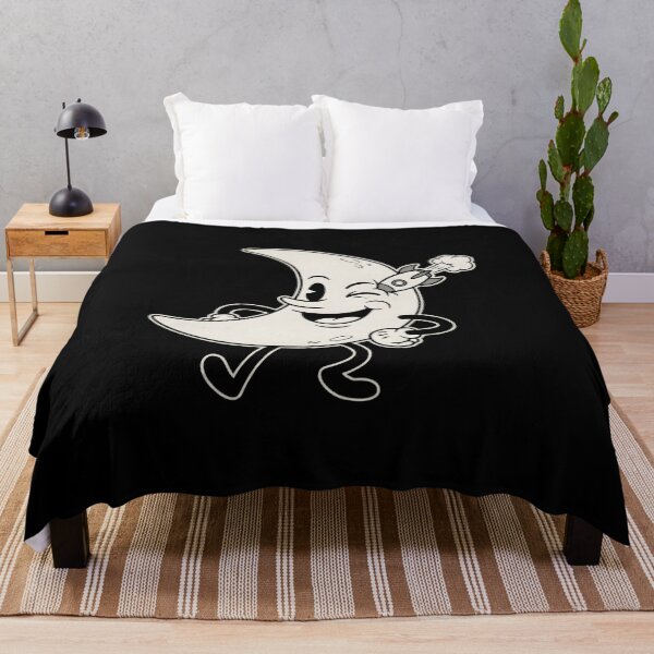 Item preview, Retro Winking Moon Cartoon designed and sold by HoruxDesign.