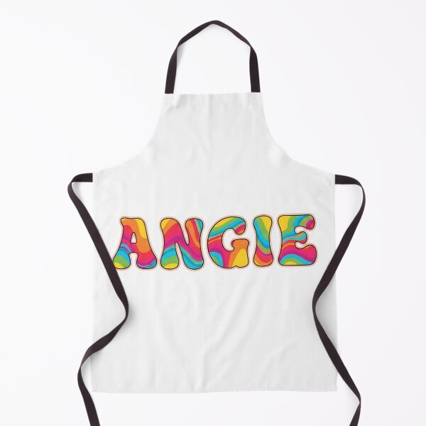 Item preview, ❤️ Angie Personalized Name Wavy Retro Shirt, Coffee Mug, Sticker Gift designed and sold by HelixPedia.