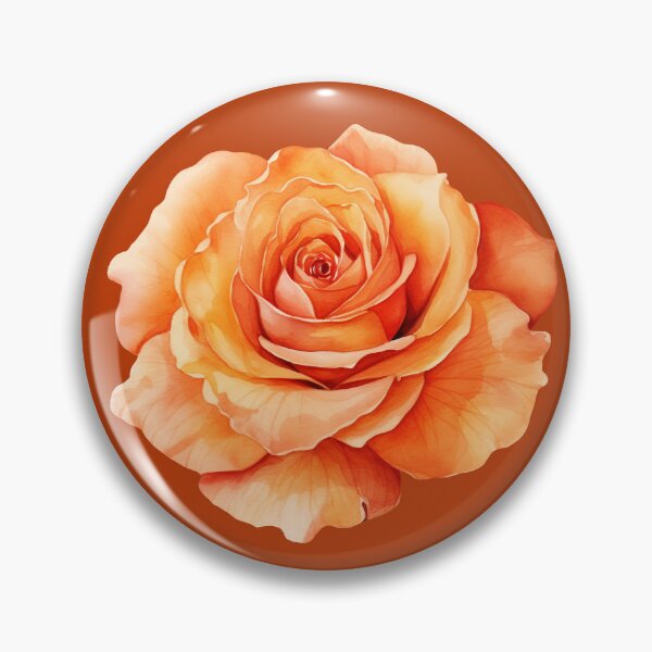 Item preview, Closeup of an Orange Rose designed and sold by Violet Peonies.