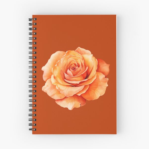 Item preview, Closeup of an Orange Rose designed and sold by Violet Peonies.