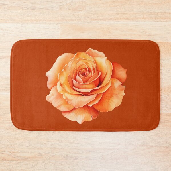 Item preview, Closeup of an Orange Rose designed and sold by Violet Peonies.