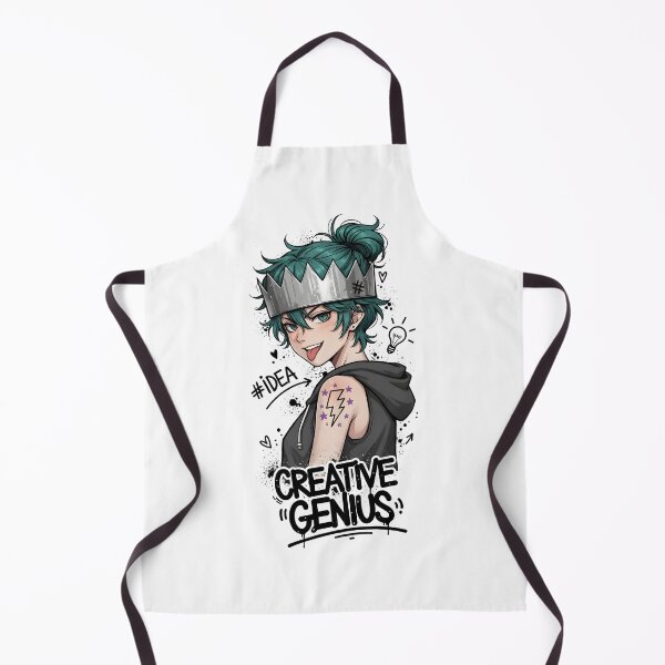 Item preview, Creative Genius Anime Girl – Rebel Crown Illustration designed and sold by Senkov.